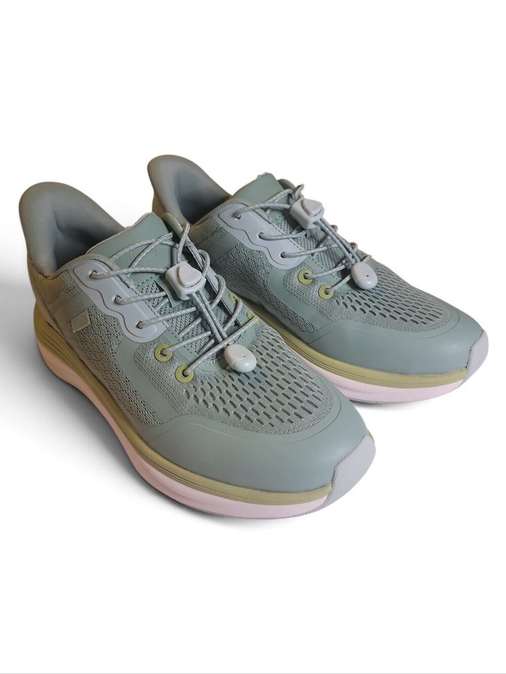 Kizik Womens London Athletic Shoes, Surf Spray, Granite Green Sz 9